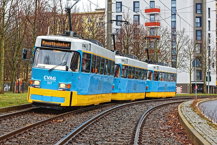 Sonderfahrt 3er Traktion - 50 Jahre Tatrabahn Chemnitz