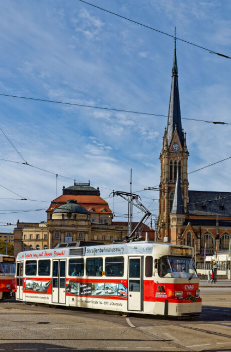 Abschied der Tatrabahnen in Chemnitz<br /><br />