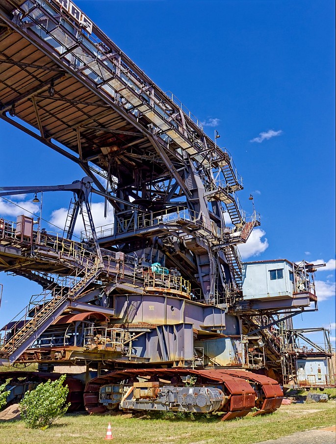 Bergbautechnikpark im Leipziger Neuseenland