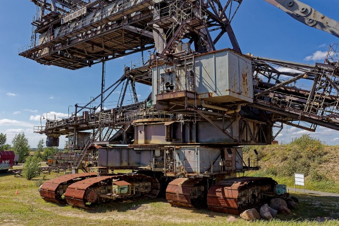 Bergbautechnikpark im Leipziger Neuseenland