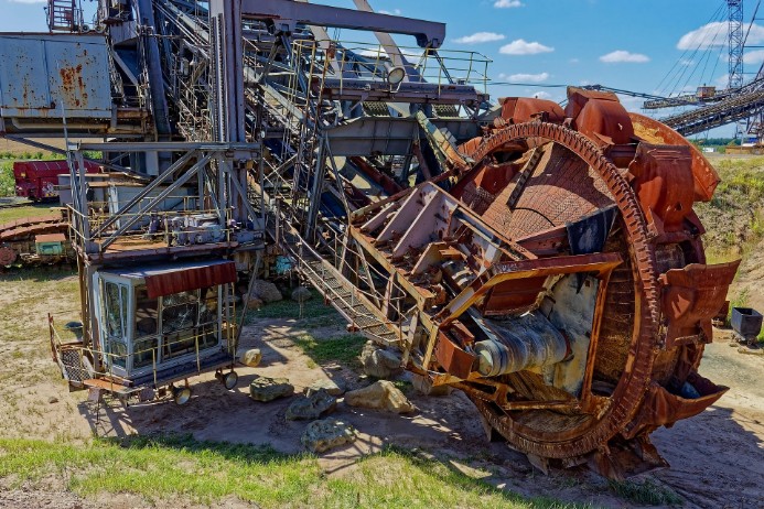 Bergbau Technikpark im Leipziger Neuseenland