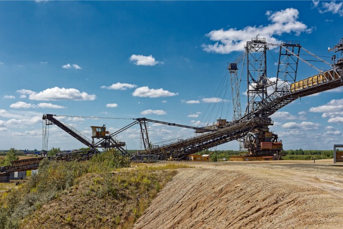 Bergbautechnikpark Großpösna im Leipziger Neuseenland