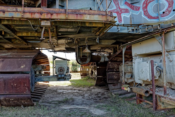 Bergbautechnikpark Großpösna im Leipziger Neuseenland