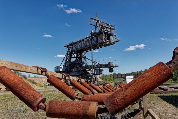 Bergbautechnikpark Großpösna im Leipziger Neuseenland