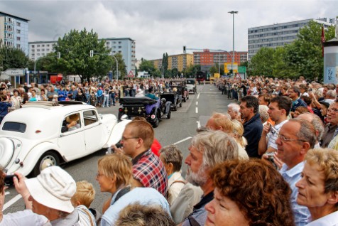 Historischer Loktransport zum Richard Hartmann Jahr 2009 in Chemnitz