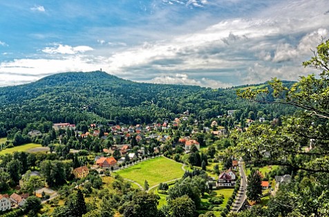 Blick auf den Hochwald