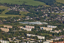 Eine Ballonfahrt über Chemnitz