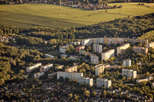 Eine Ballonfahrt über Chemnitz